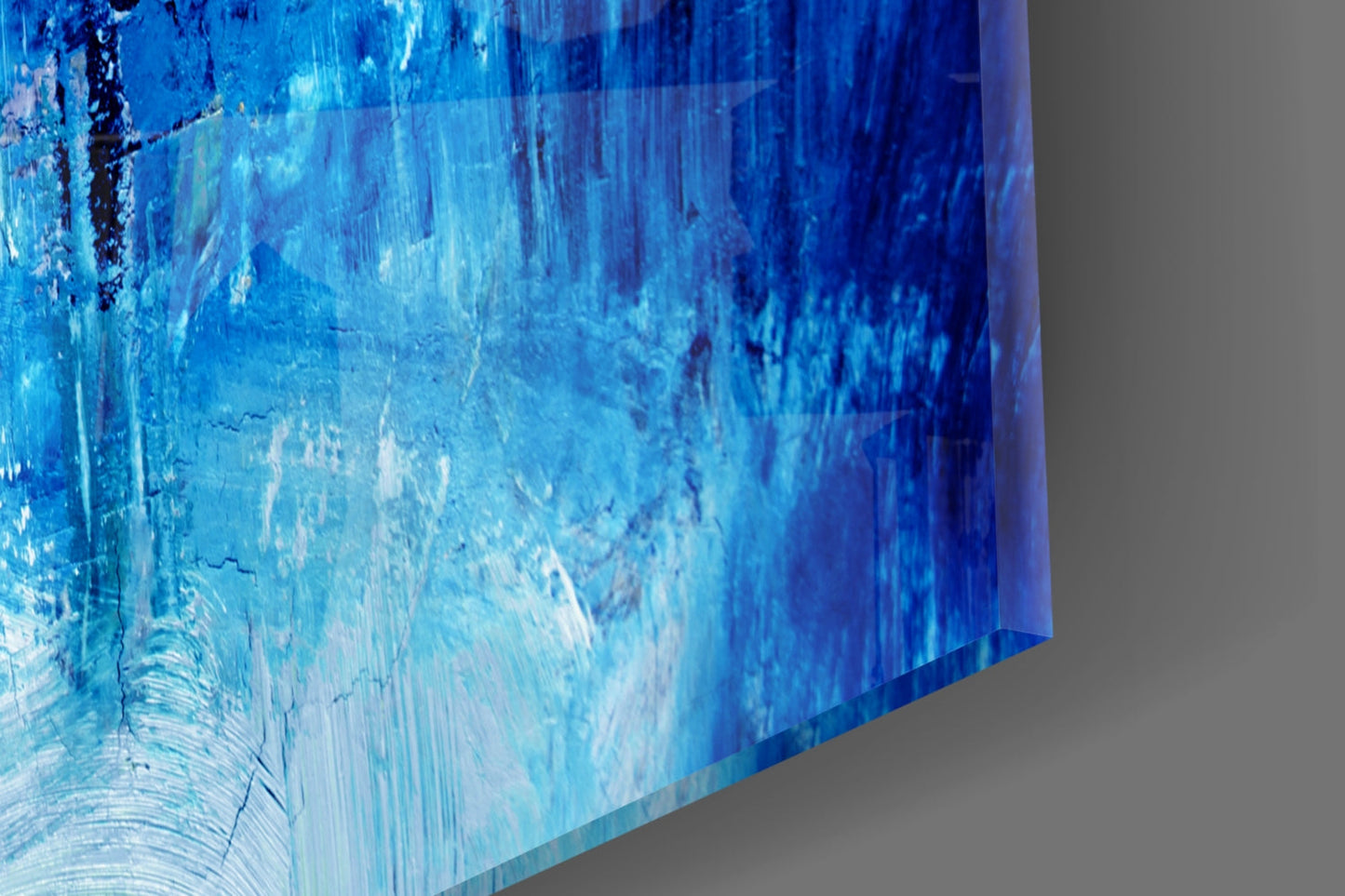 Abstract Glass Wall Art