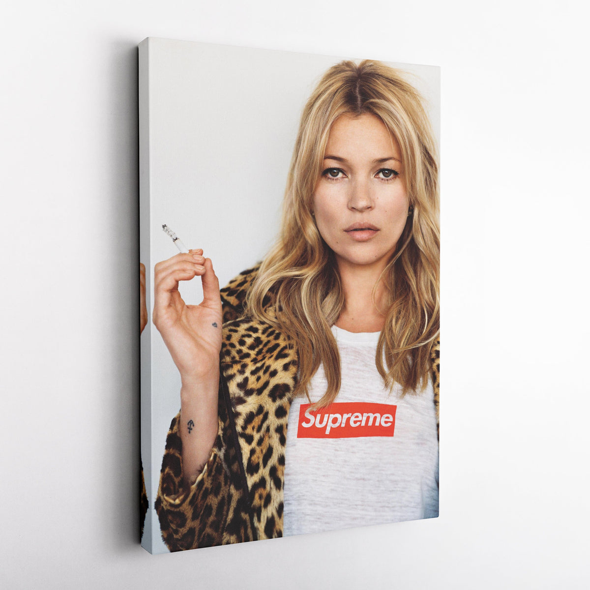 Kate Moss Canvas – Fashion Icon Wall Art  Decor