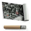 Kawhi Leonard Canvas Art – Raptors Game 7 Wall Decor