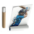 Virat Kohli Canvas Art – India Cricket Wall Decor