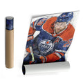 Leon Draisaitl Canvas Art – Edmonton Oilers Wall Decor