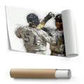 Derek Jeter & Bernie Williams Canvas Art – New York Yankees Wall Decor