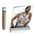 Patrick Ewing Canvas Art – New York Knicks Wall Decor
